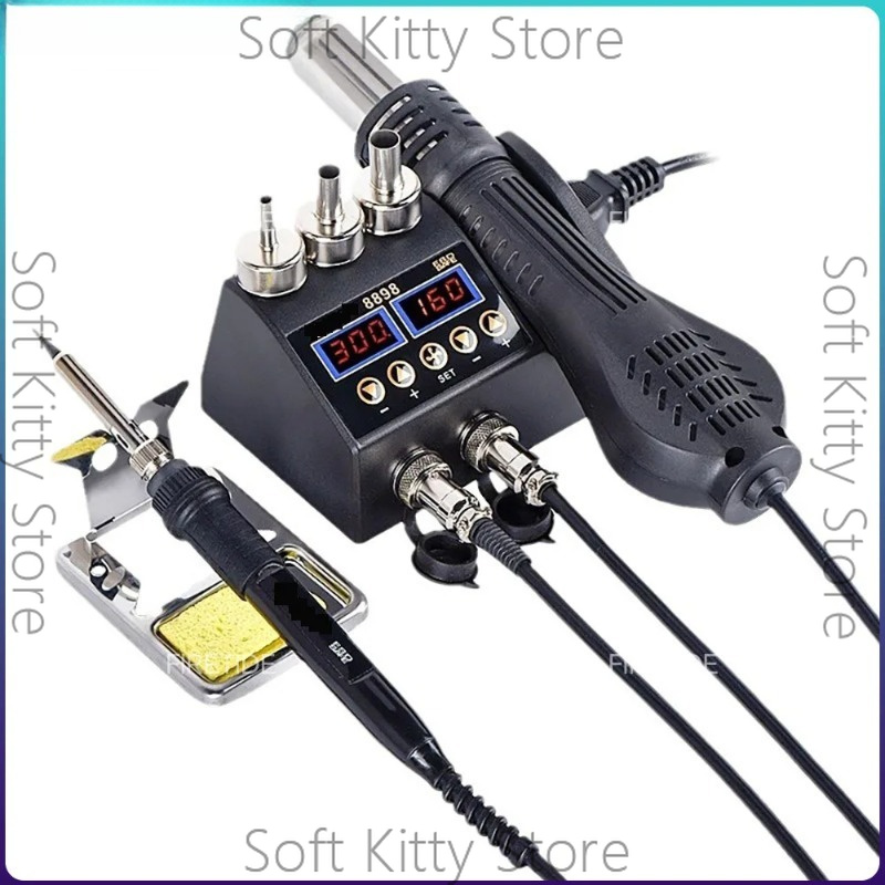 750W 2 in 1 Soldering Iron Hot - 2 In 1 Soldering Rework Station 750W review and price
